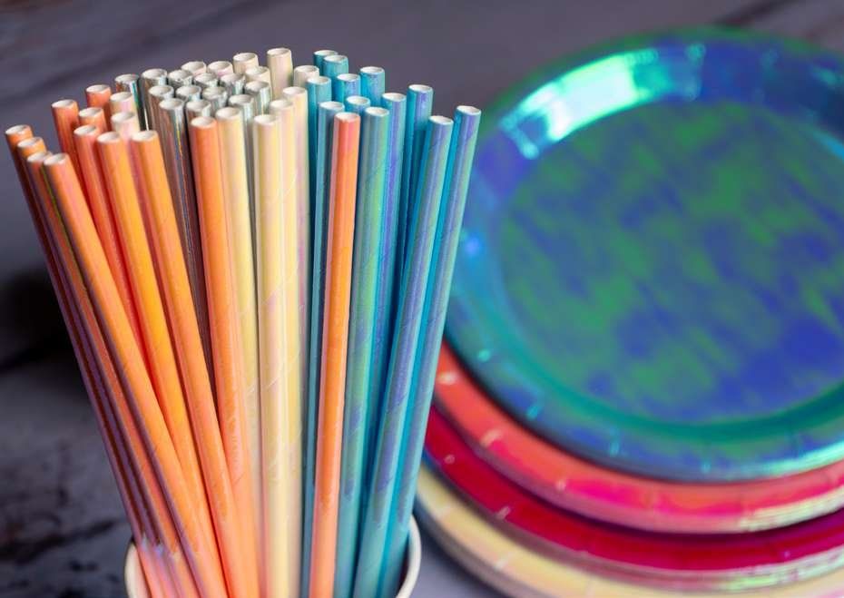 Canudos de papel