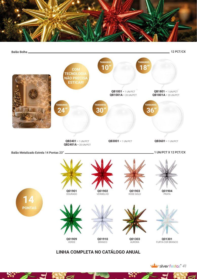 Balões bolha e balões especiais