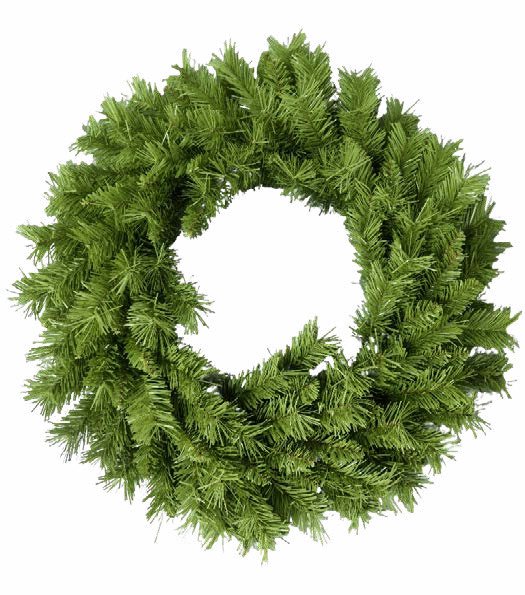 Guirlanda de Natal de PVC verde