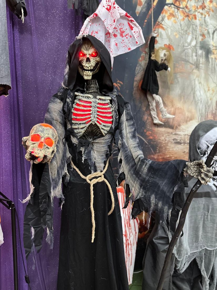 Esqueleto decorativo de Halloween