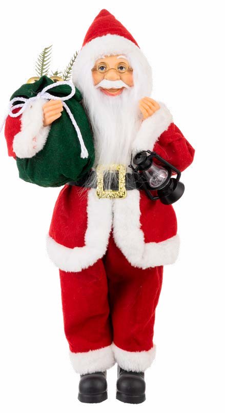 Papai Noel decorativo da linha de Natal da Silver