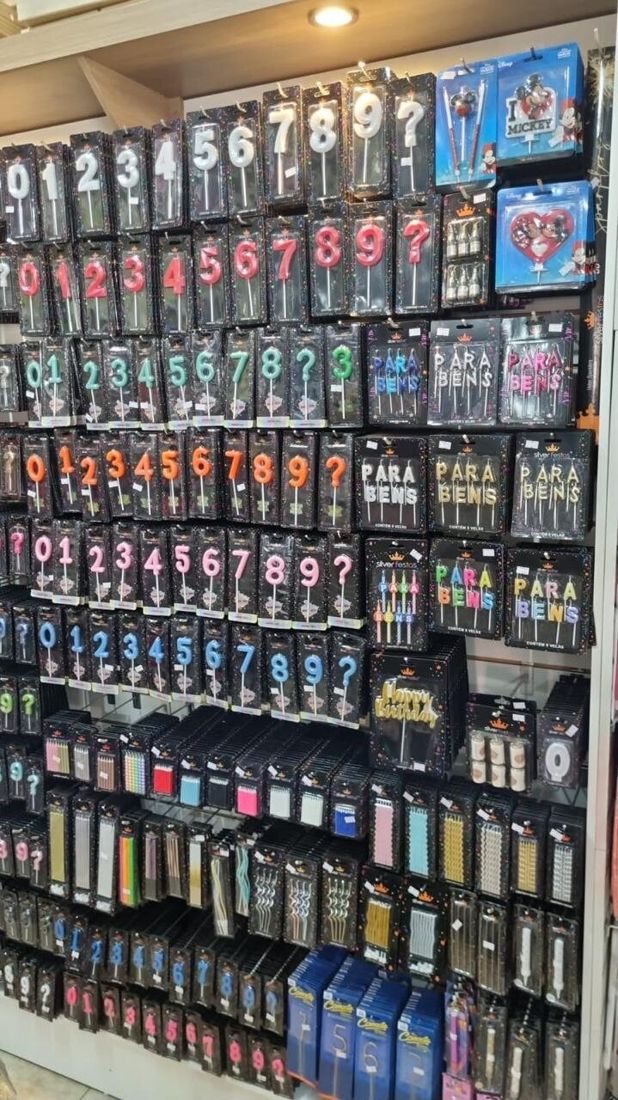 Parede de velas completa