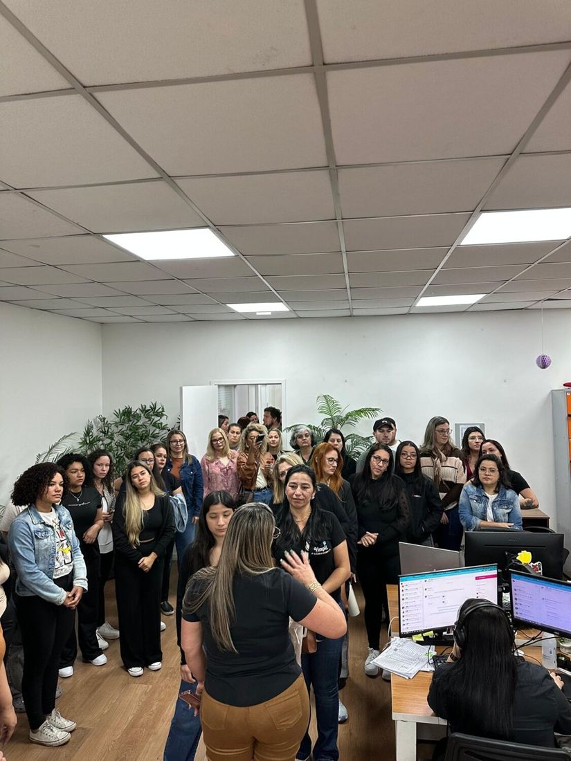 Apresentação das linhas durante o VIP Day